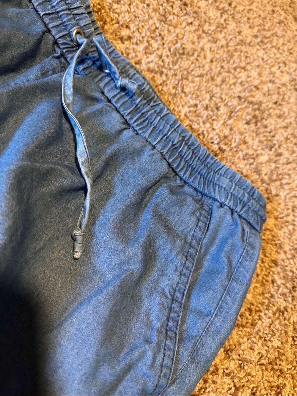 Ruby Rd blue pull-on pants (8P) - EUC! - Picture 3 of 7